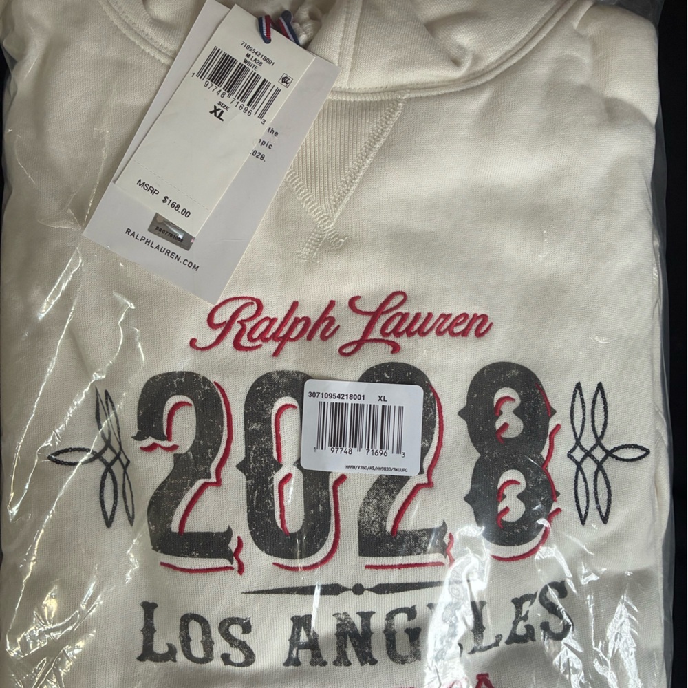 White Graphic Hoodie